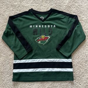 Minnesota Wild jersey (NHL official licensed gear), youth size small (6-7)